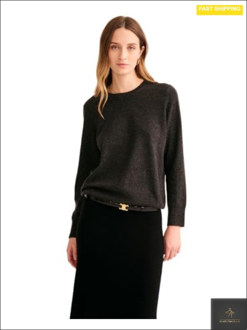 Pure Mongolian Cashmere Crewneck Sweater - Lightweight Pullover
